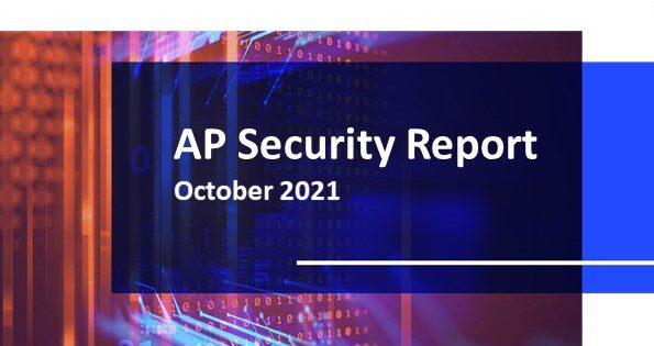 Accounts Payable Security Report: October 2021