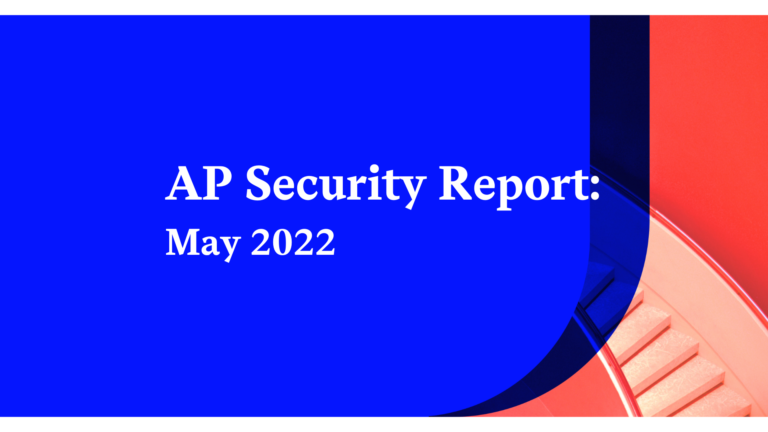 Accounts Payable Security Report: May 2022